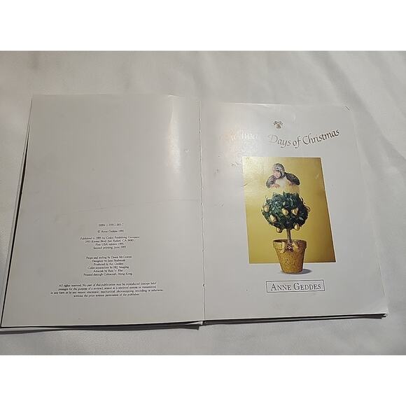 Twelve Days of Christmas by Anne Geddes Baby Images Baby Photography 1995 - Picture 3 of 10